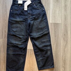 H&M Men's Relaxed Fit Jeans in Deep Blue